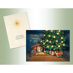 Item 552265 Nativity Tree Christmas Cards