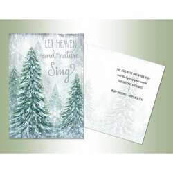 Item 552280 Let Heaven And Nature Sing Christmas Cards