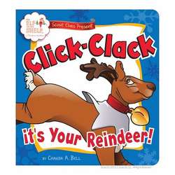 Item 556028 Scout Elves Present Click-Clack It's Your Reindeer Book