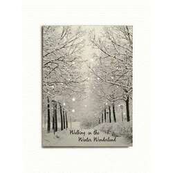Item 558120 Lighted Walking In A Winter Wonderland Canvas Print