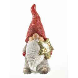 Item 558343 Lighted Nelson The Gnome