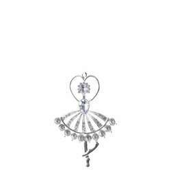 Item 558405 thumbnail Crystal Ballerina Ornament
