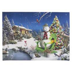 Item 558579 thumbnail Tabletop Sweet Holiday Dreams Lighted Canvas