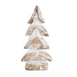 Item 558598 Small 4 Tiered White Washed Tree