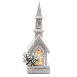 Item 558611 thumbnail Wood Church With Light