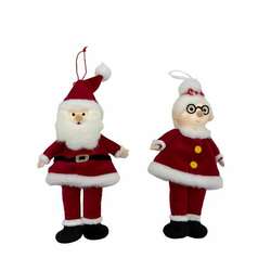 Item 558675 Mr/Mrs Claus Ornament