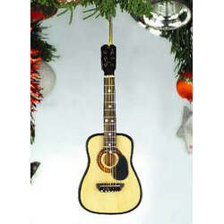 Item 560003 Acoustic Guitar With Pick Guard Ornament