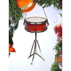 Item 560025 thumbnail Red Snare Drum Ornament