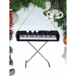 Item 560031 Electric Keyboard Ornament