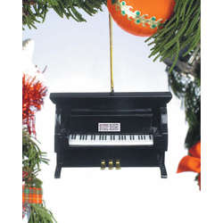 Item 560032 thumbnail Black Upright Piano Ornament