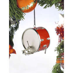 Item 560040 Red Bass Drum Ornament