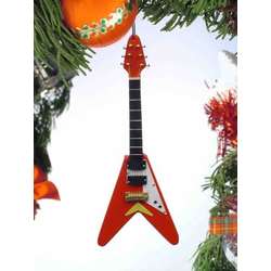 Item 560082 Electric V Guitar Ornament