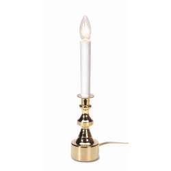 Item 568053  Large Gold Base Candle Lamp