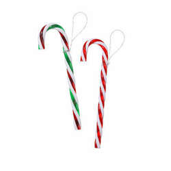 Item 568198 Red/White/Green Candy Cane Ornament
