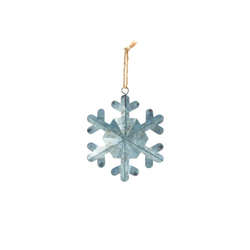 Item 568244 Silver Snowflake Ornament