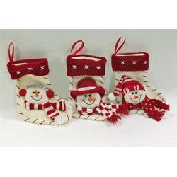 Item 568288 Red/White Snowman Stocking