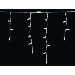 Item 579011 thumbnail Set of 105 Icicle Lights With White Wire & Warm White Bulbs