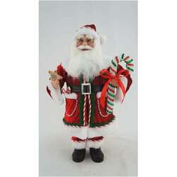 Item 599115 Candy Cane Standing Santa
