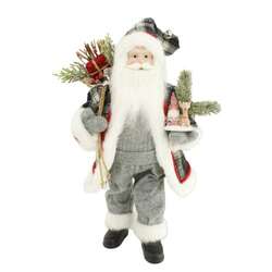 Item 599191 Santa With Gray Pants Figure