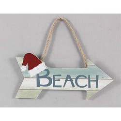 Item 601042 Beach Arrow Sign Ornament