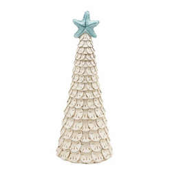 Item 601051 Sand Dollar Nautical Christmas With Starfish Tree Topper
