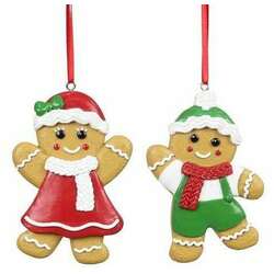 Item 601126 thumbnail Cocoa Cookies Gingerbread Kid Ornament