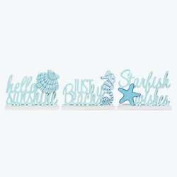 Item 601135 Nautical Word Cutout Table Sign