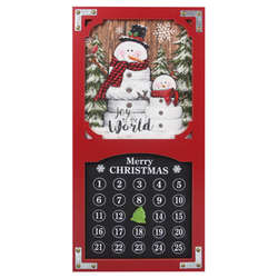 Item 601144 thumbnail Snowman Countdown Calendar