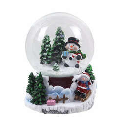 Item 601158 thumbnail Christmas Waterball With Music