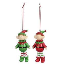 Item 601252 Whimsical Elf Ornament