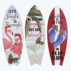 Item 601368 Nautical Surfboard Tabletop/Wall Sign