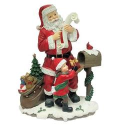 Item 601474 Santa/Child With Mailbox