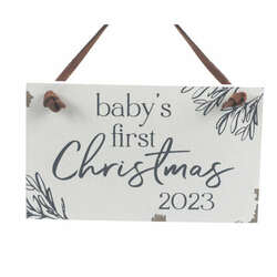 Item 609033 Baby's 1st Christmas 2023 Ornament