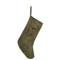 Item 609051 thumbnail Evergreen Zipper Stocking