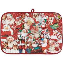 Item 642015 Retro Santa Drying Mat