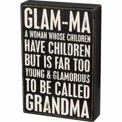 Item 642031 thumbnail Glam-Ma Box Sign