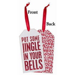 Item 642111 Put Some Jingle In Your Bells Bottle Tag