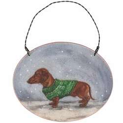 Item 642140 thumbnail Cozy Dachshund Ornament