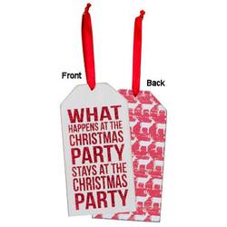 Item 642154 Christmas Party Bottle Tag