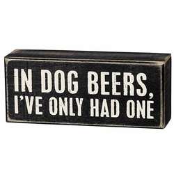 Item 642191 thumbnail In Dog Beers Box Sign