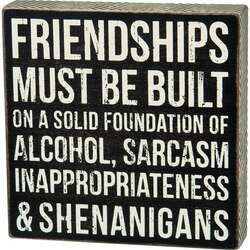 Item 642245 Friendships Box Sign