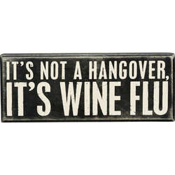 Item 642263 Wine Flu Box Sign