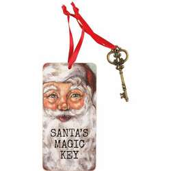 Item 642496 Santa Magic Key Ornamentament