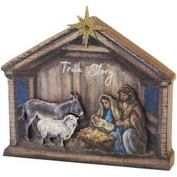Item 642528 True Story Nativity Chunky Sitter