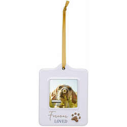 Item 647014 Pet Forever Loved Ceramic Ornament