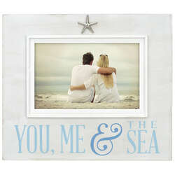 Item 647071 4x6 You Me And The Sea Photo Frame