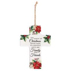 Item 655013 Magic Of Christmas Cross Ornament