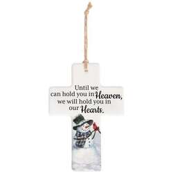 Item 655019 In Our Hearts Cross Ornament