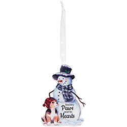 Item 655037 Dog Paws Ornament