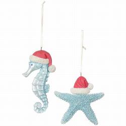 Item 655048 Seahorse/Starfish Ornament
